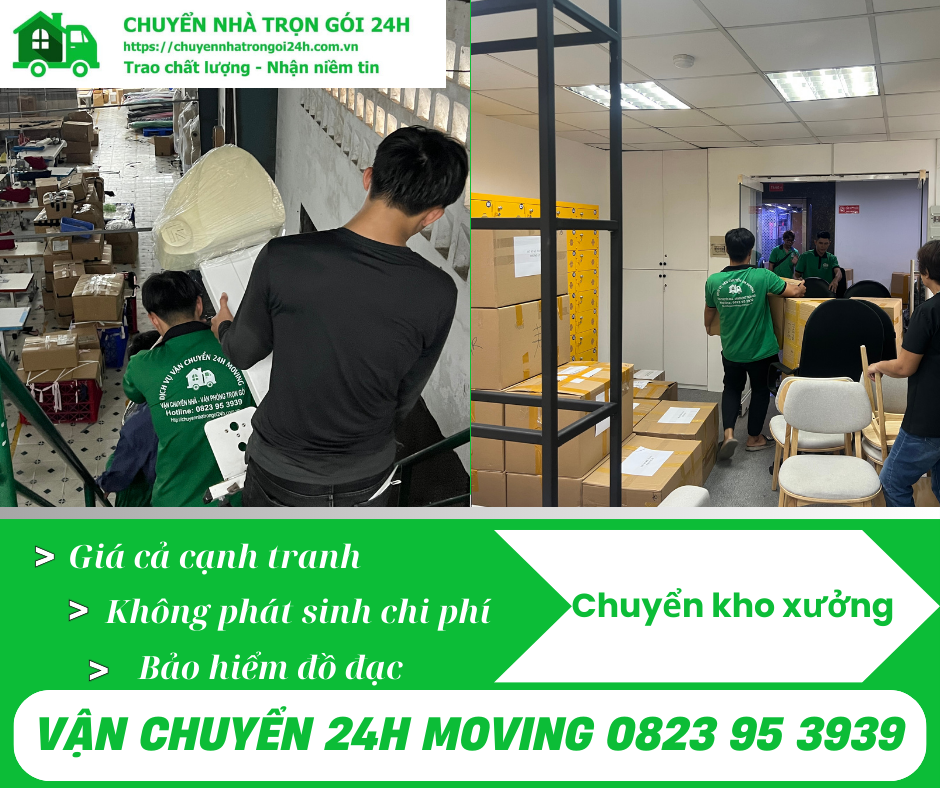 Dịch vụ Vận chuyển kho xưởng tại Thành phố Hồ Chí Minh