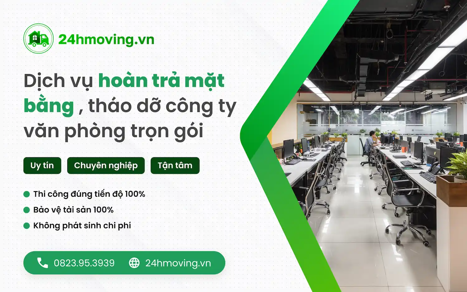 Dich vu hoan tra mat bang