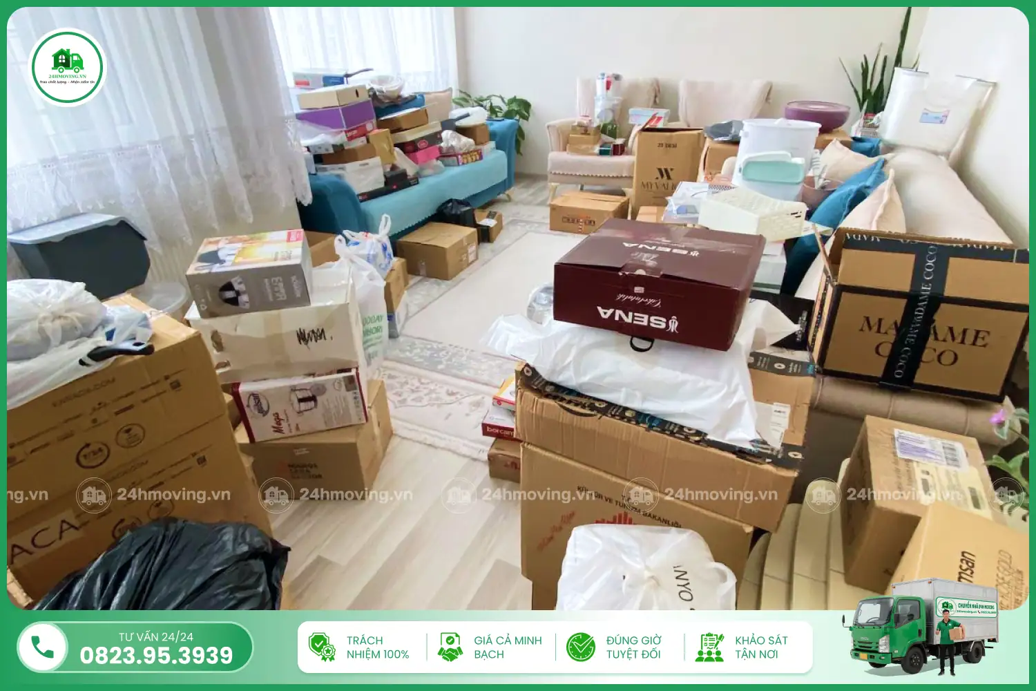 Mẹo tiết kiệm chi phí khi thuê dịch vụ chuyển nhà 2 Nhung yeu to quyet dinh chi phi thue dich vu chuyen nha